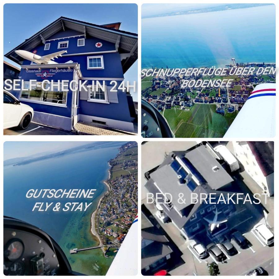 Bnb Fliegerhaeusle Hagnau 24H Self Check In ภายนอก รูปภาพ